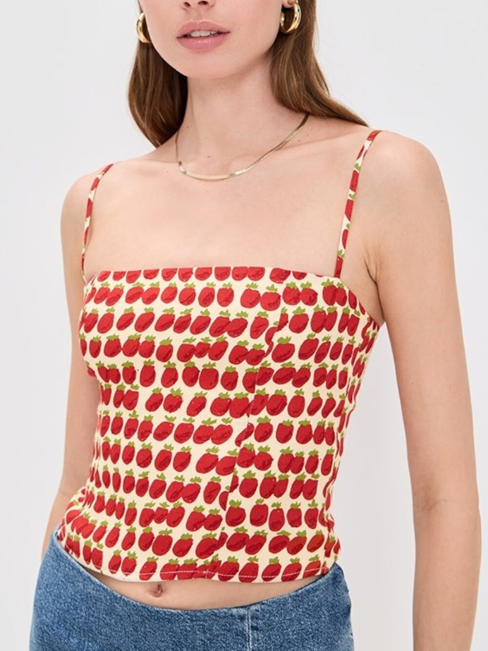 Reformation Overland Tomato Top